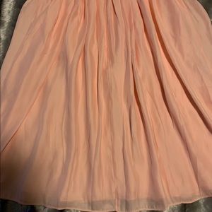 Blush Pink Strapless Dress